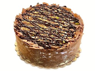 Çikolatalı Krokanlı Pasta (5-6 Kişilik) görseli