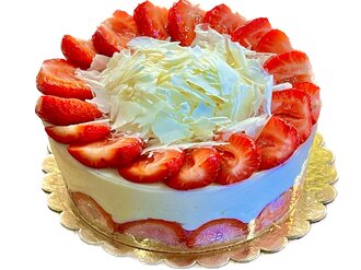 Çilekli Pasta (3-4 Kişilik) görseli