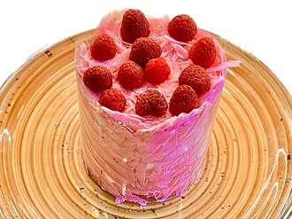 Frambuazlı Pasta (Adet) görseli