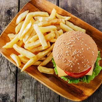 Tavuklu Asado Burger görseli