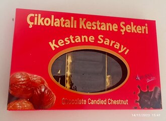 Çikolatalı Kesatane Şekeri (250 G.) görseli