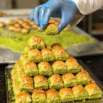 Fıstıklı Kuru Baklava (750 Gr.) görseli