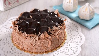 Profiterollü Antep Fıstıklı Pasta (No.0) görseli