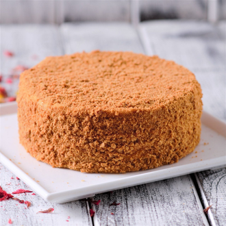 Medovik Ballı Rus Pastası(şeker İlavesiz)(4-6 Kişilik) görseli