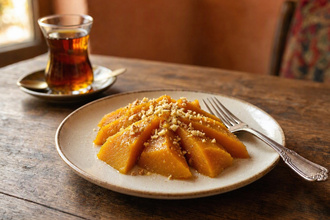 Cevizli Kabak Tatlısı (Glutensiz-vegan) görseli