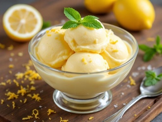 Limonlu Dondurma (250Gr) görseli