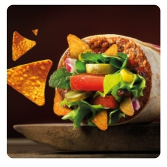 Doritoslu Çiğ Köfte Dürüm görseli