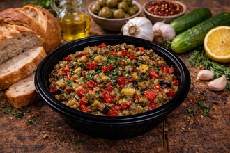 Közlenmiş Patlıcan & Közlenmiş Biber (300 Gr.) görseli