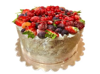 Orman Meyveli Pasta (5-6 Kişilik) görseli