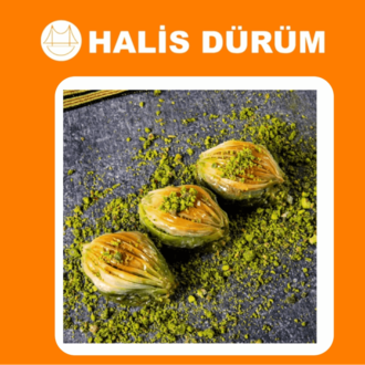 Fıstıklı Midye Baklava görseli
