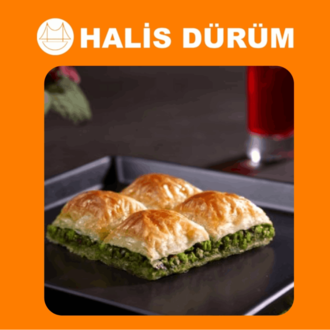Antep Fıstıklı Kuru Baklava görseli