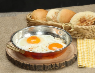 Beyaz Peynirli & Kaşarlı Göz Yumurta görseli