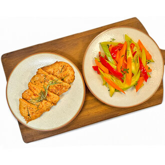 Izgara Tavuk & Fırında Sebze (320 Gr.) görseli