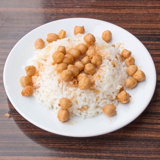 Bezelyeli Mısırlı Nohutlu Pilav görseli