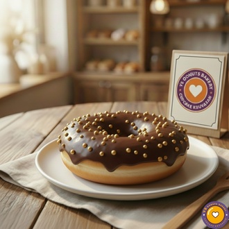 Nutellalı Donut görseli