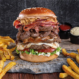 Smokehouse Double Smash Burger görseli