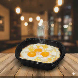 Beyaz Peynirli & Kaşarlı Yumurta görseli