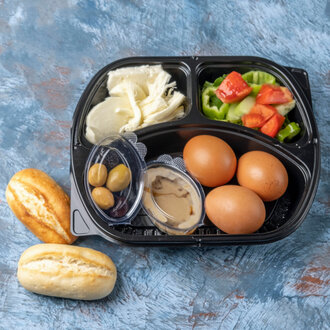 Fit Kahvaltı Tabağı görseli