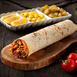 Tavuk Tantuni El Açması Lavaş Arası Dürüm görseli