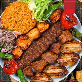 Menü 1 Karışık Kebap ( Tek Kişilik ) görseli