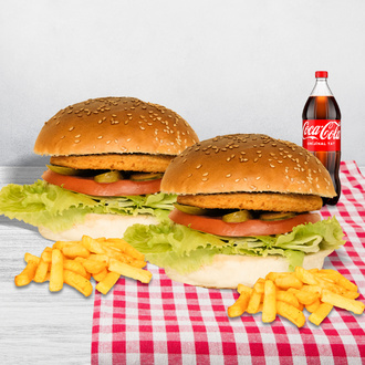 2'Li Tavukburger Menü görseli