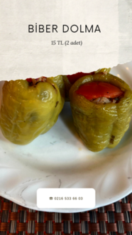 Biber Dolma (200 Gr.) görseli