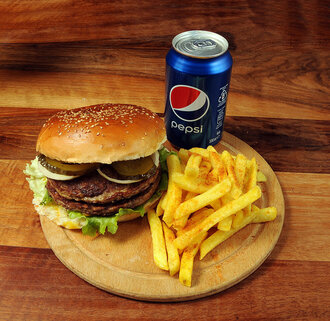 Kral Burger Menü görseli