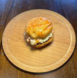 Amerikanlı Islak Hamburger görseli