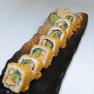Crunchy Salmon Roll (8 Pcs.) görseli