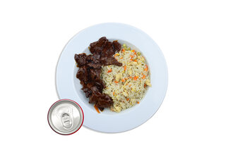 Rice Box Barbecue Beef Menü görseli