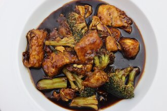 Körili Brokolili Balık görseli