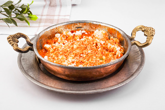 Beyaz Peynirli Menemen görseli