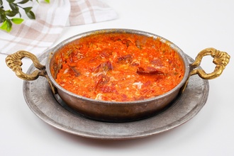 Pastırmalı Menemen görseli