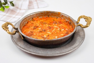 Kavurmalı Menemen görseli