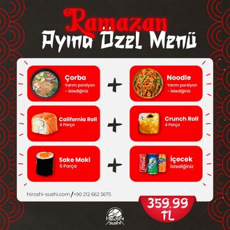 Ramazan Menüsü görseli
