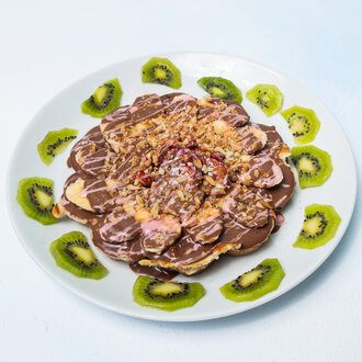 Lotus Soslu Waffle görseli