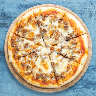 Kavurmalı Pizza (Büyük) görseli