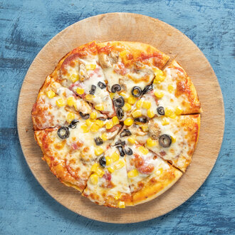 Kasap Sucuklu Karışık Pizza (Büyük) görseli