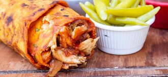 Atom Tatbak Tavuk Döner Dürüm Menü görseli