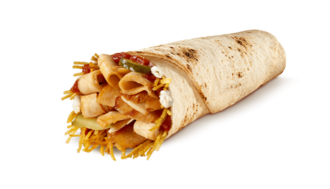 Double Tatbak Tavuk Döner Dürüm Menü görseli