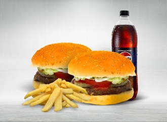 2'Li Jr. Burger Menü görseli