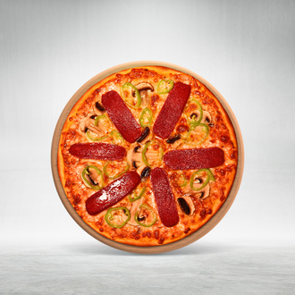Mangal Sucuklu Pizza (Orta) görseli