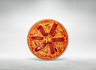 Mangal Sucuklu Pizza (Küçük) görseli