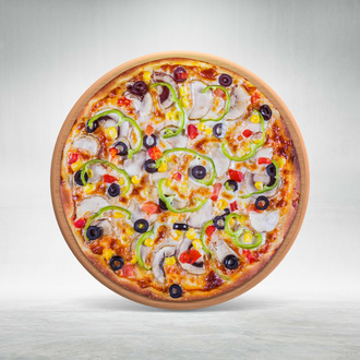 Vejetaryen Pizza (Büyük) görseli