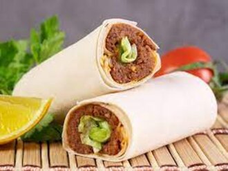 Zeytinyağlı Çiğ Köfte Dürüm görseli