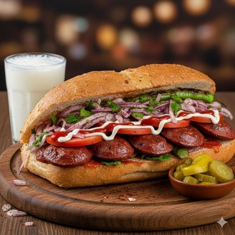 Tam Ekmek Arası Izgara Sucuk görseli