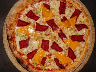 Pizza Jambon & Cheddar (Orta) görseli