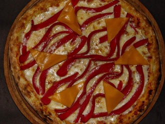 Pizza Sosis & Cheddar (Büyük) görseli