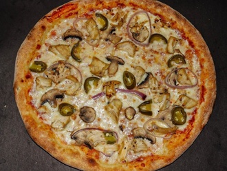 Pizza Chicken Steak (Orta) görseli