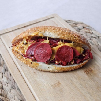 Cheddar Peynirli Kumru Sandviç görseli